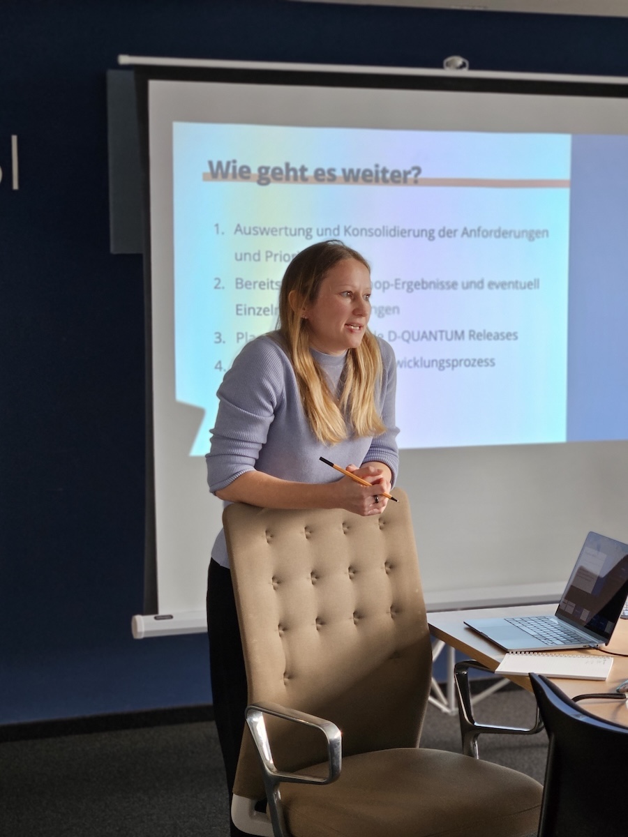 Eröffnung des zweiten Workshop Tages