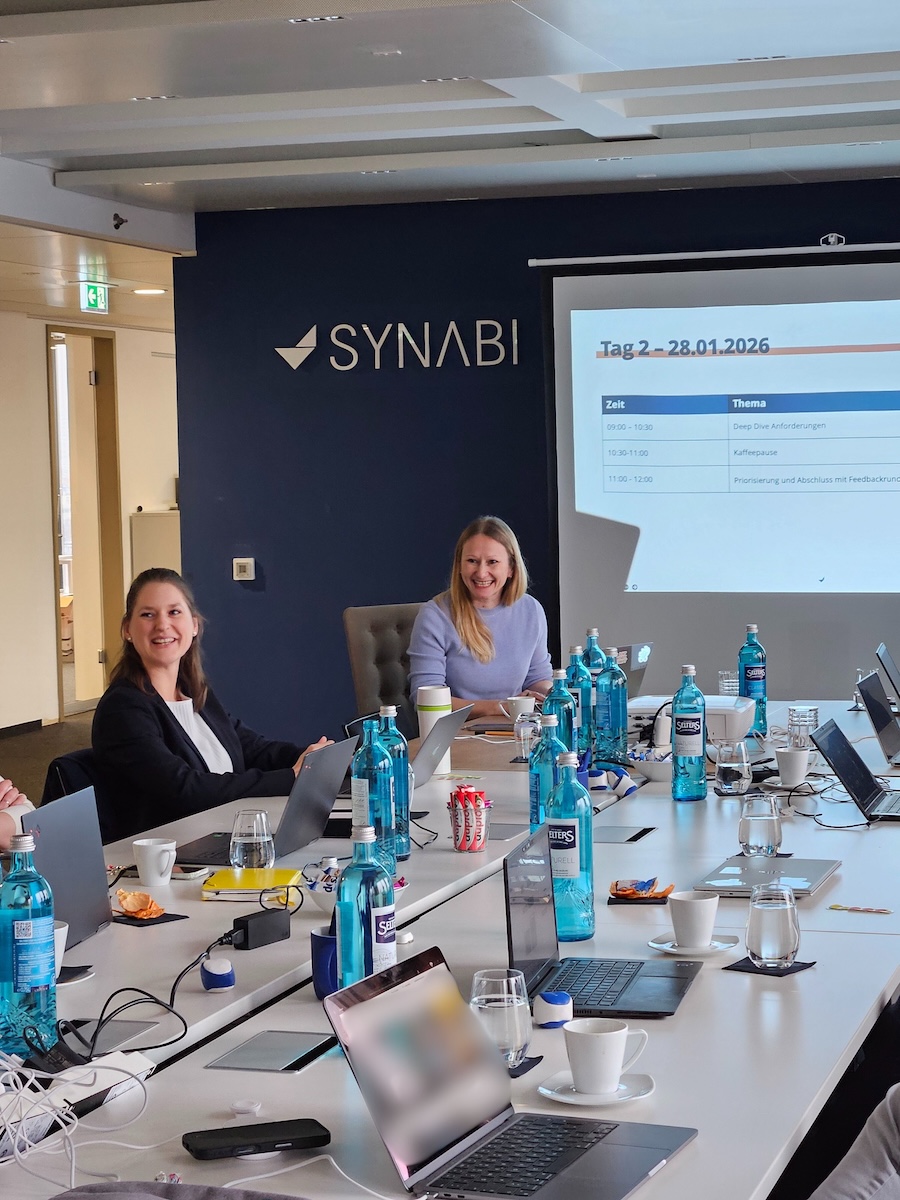 Synabi Team beim Business Graph Workshop