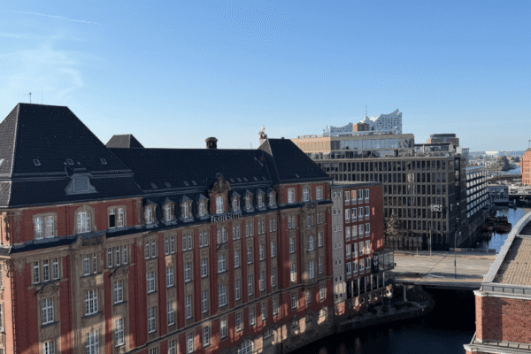 Blick auf Elbphilharmonie